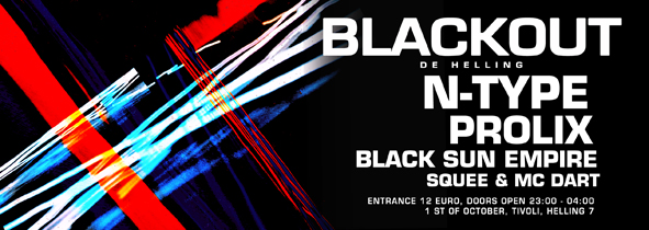 Blackout flyer 1st of October